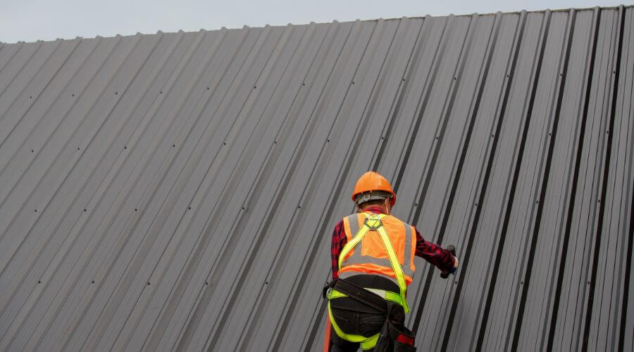 Professional metal roof installation services in Hanover, ME